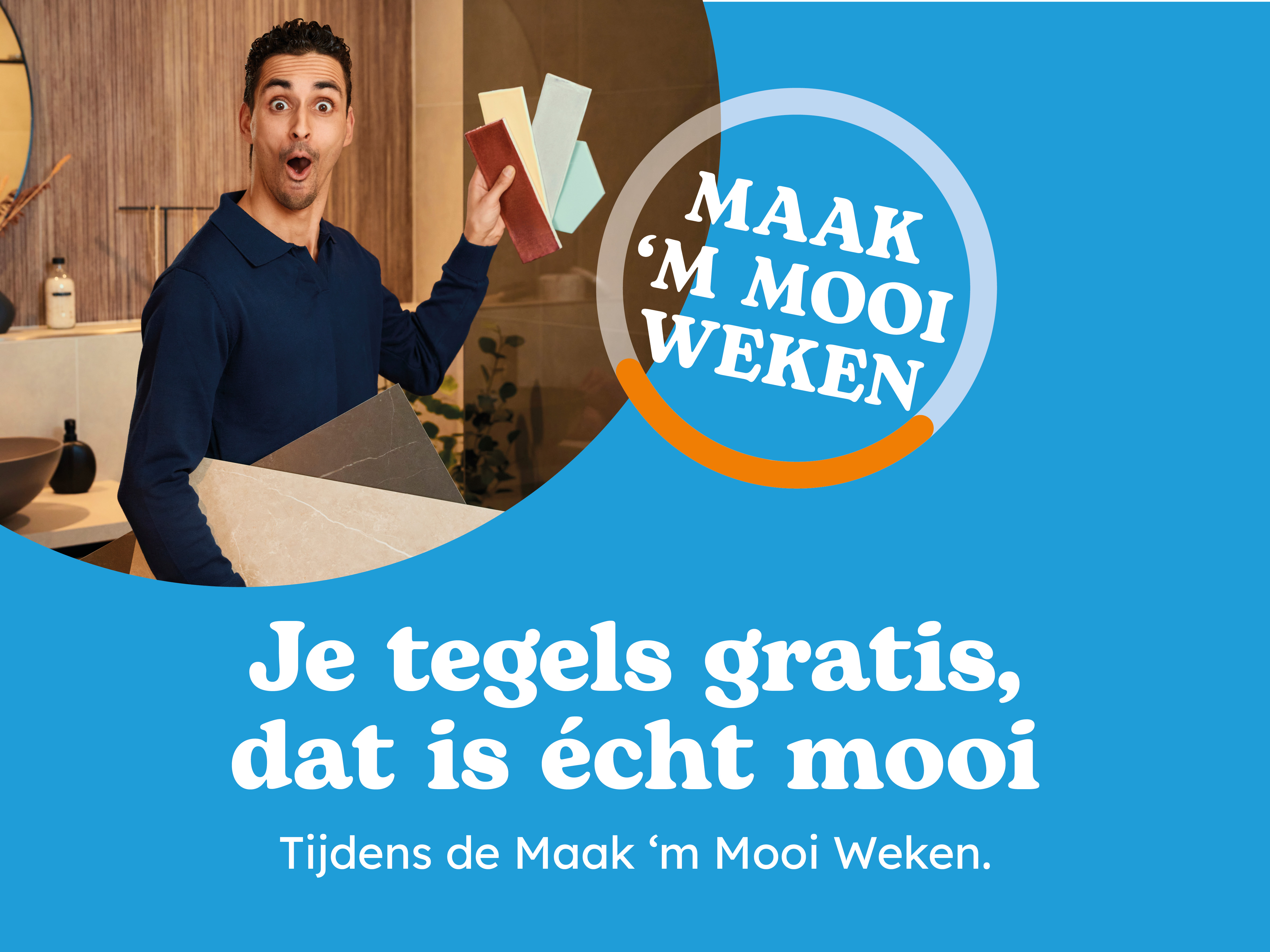 Gratis tegels voor jou