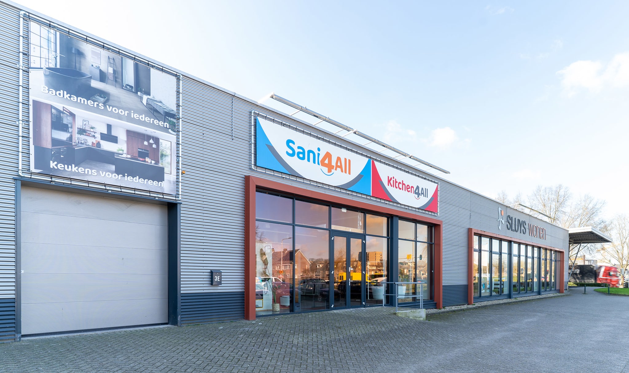 Het winkelpand van Sani4All Vianen