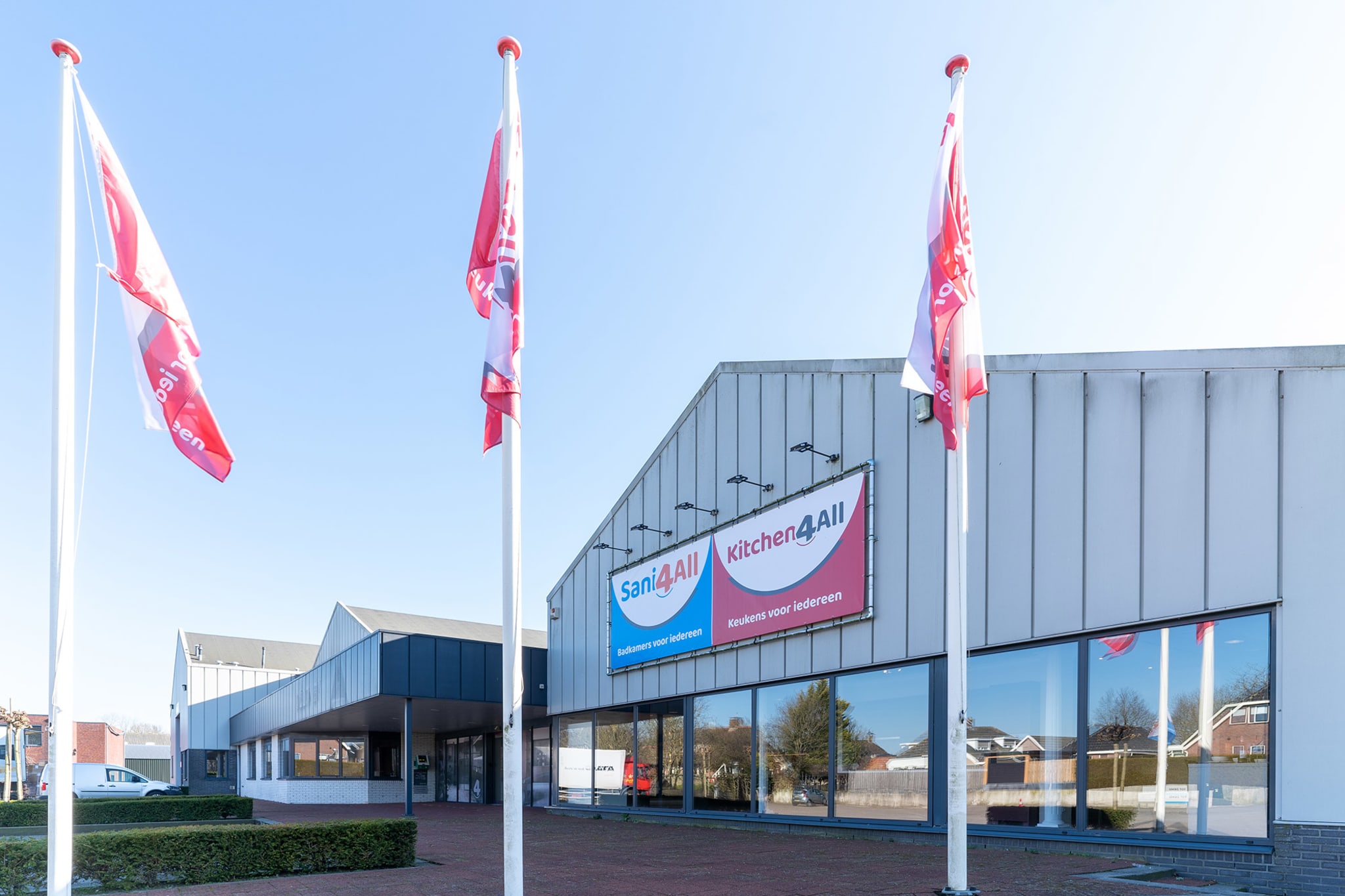 Het winkelpand van Sani4All Genemuiden