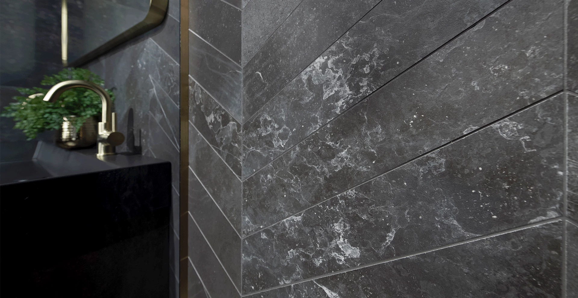 Badkamer Hongaarse punt tegels