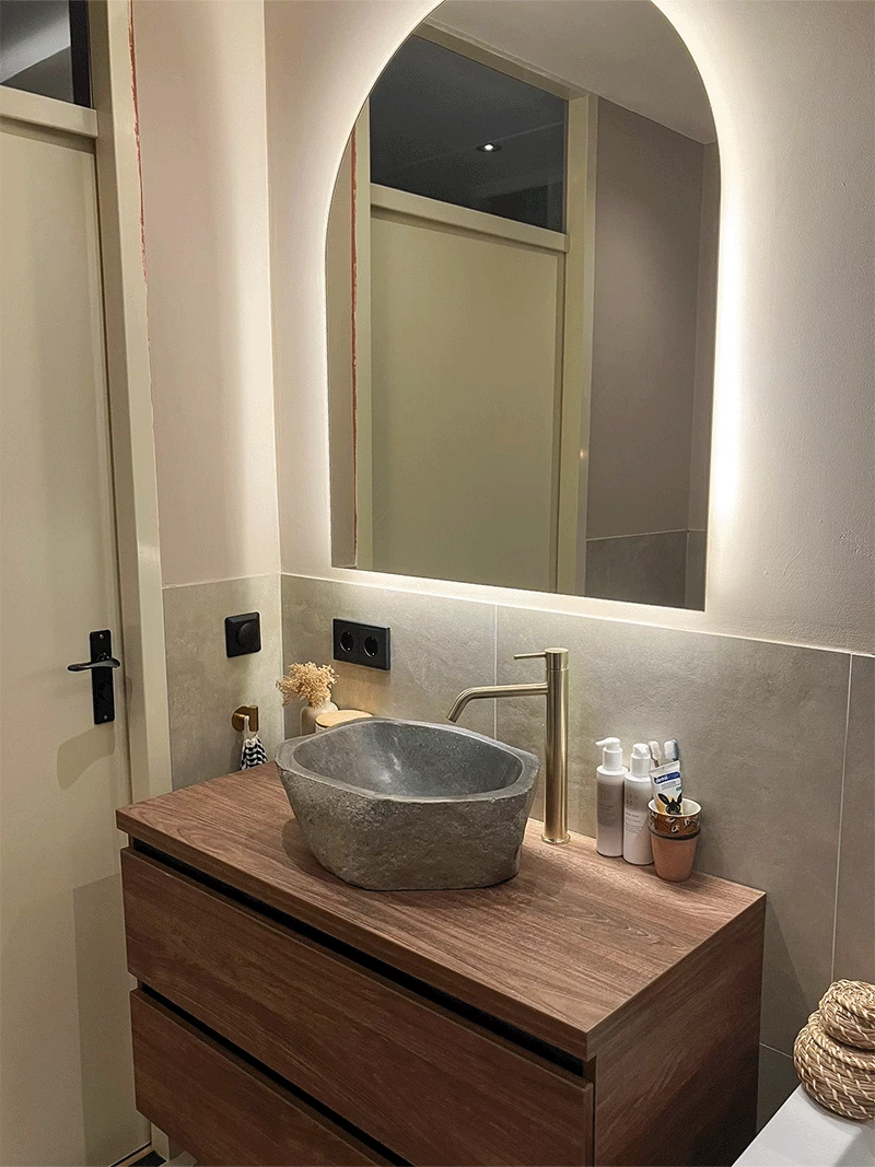 Badkamer kraan Engels