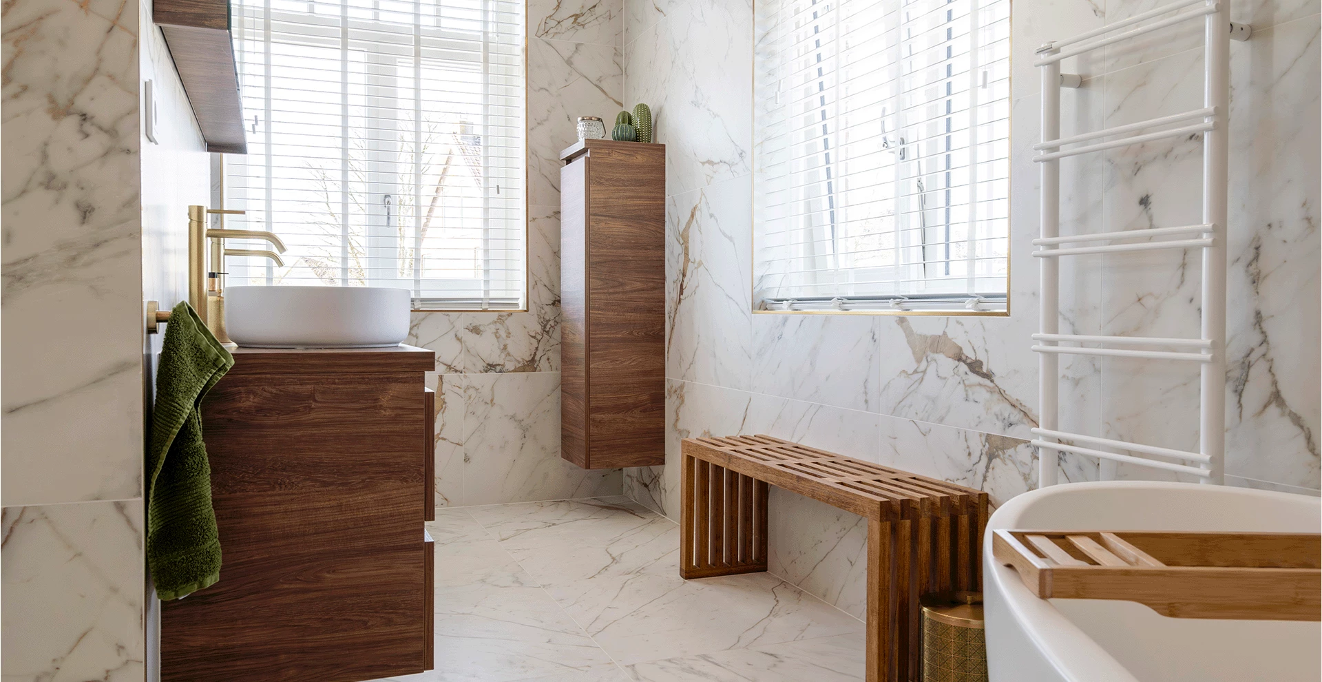 Keramische tegel badkamer