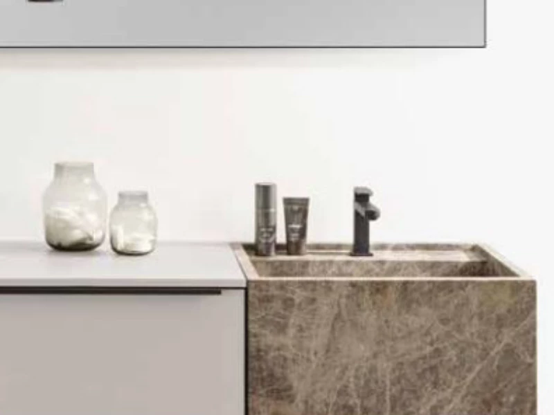 Marmeren badkamer