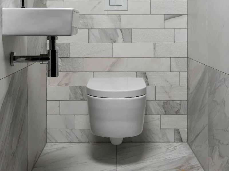 Wandtegels toilet