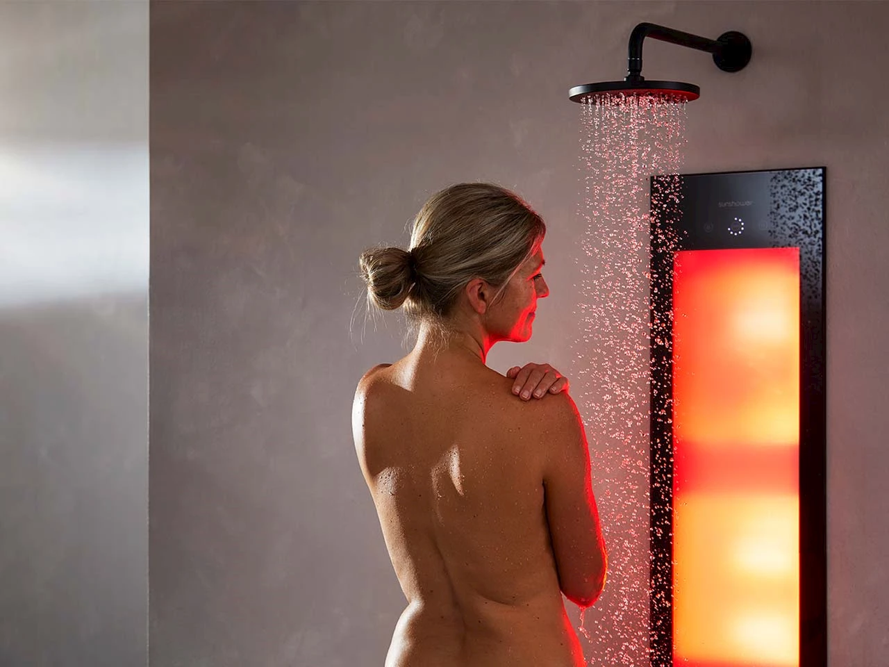 Sunshower bij Sani4All