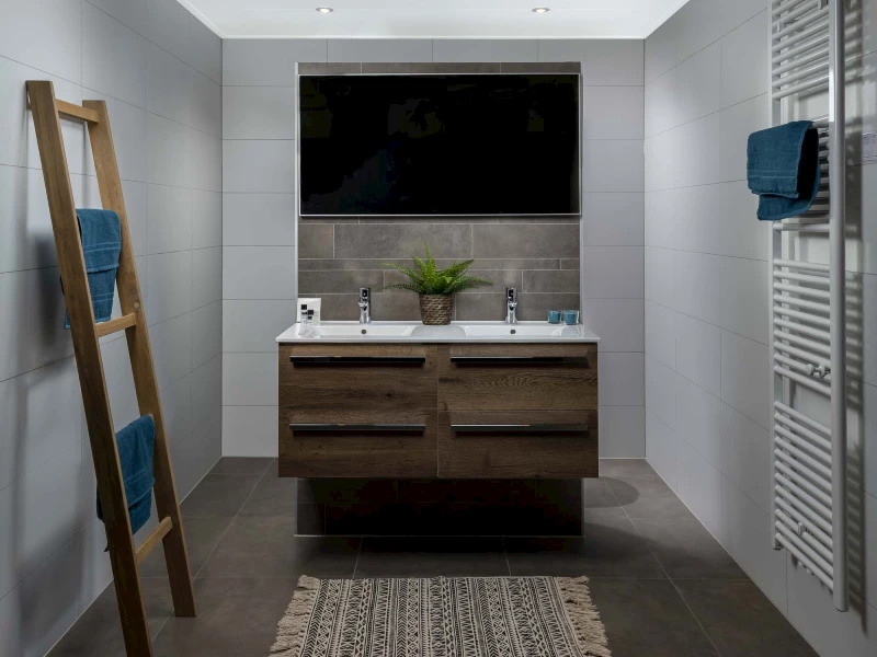 Praktische indeling nieuwe badkamer