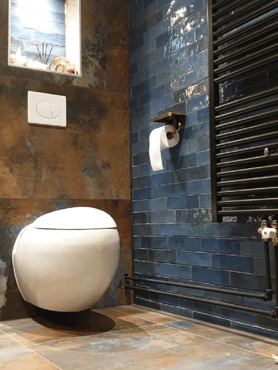 Stijlen combineren exclusieve badkamer