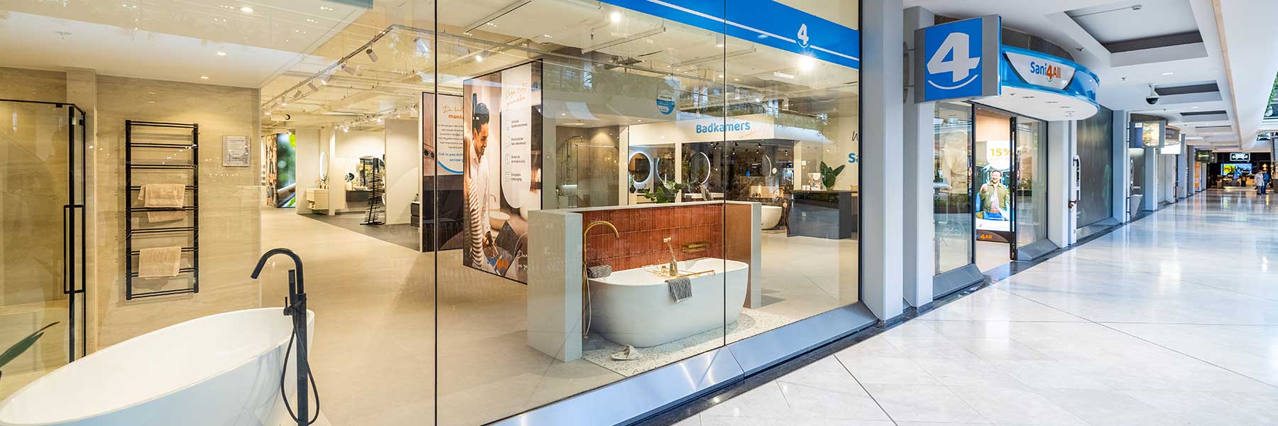 Badkamerwinkel Sani4All Rotterdam