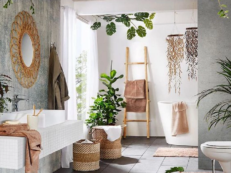 Bohemian badkamer