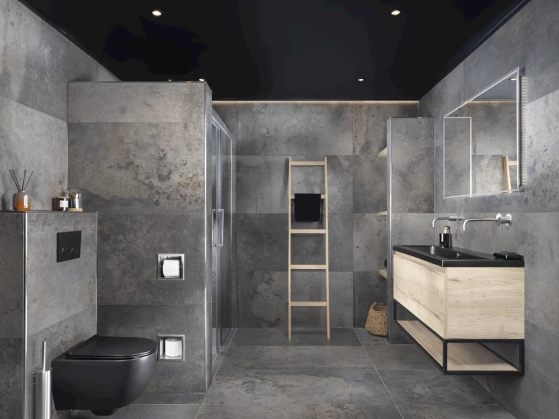 Badkamer met toilet