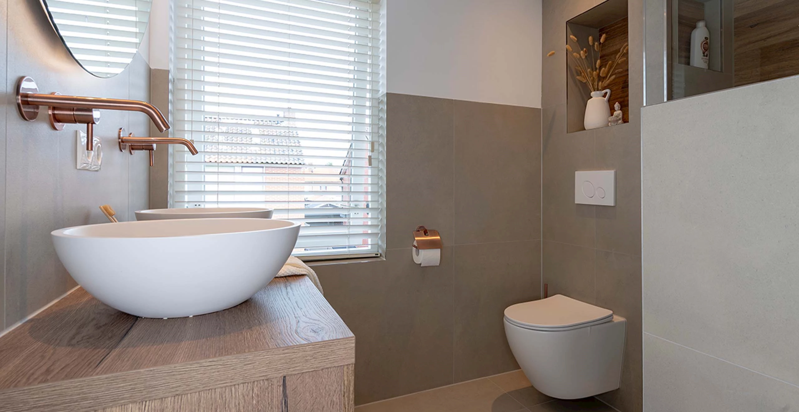 Ideale badkamerindeling