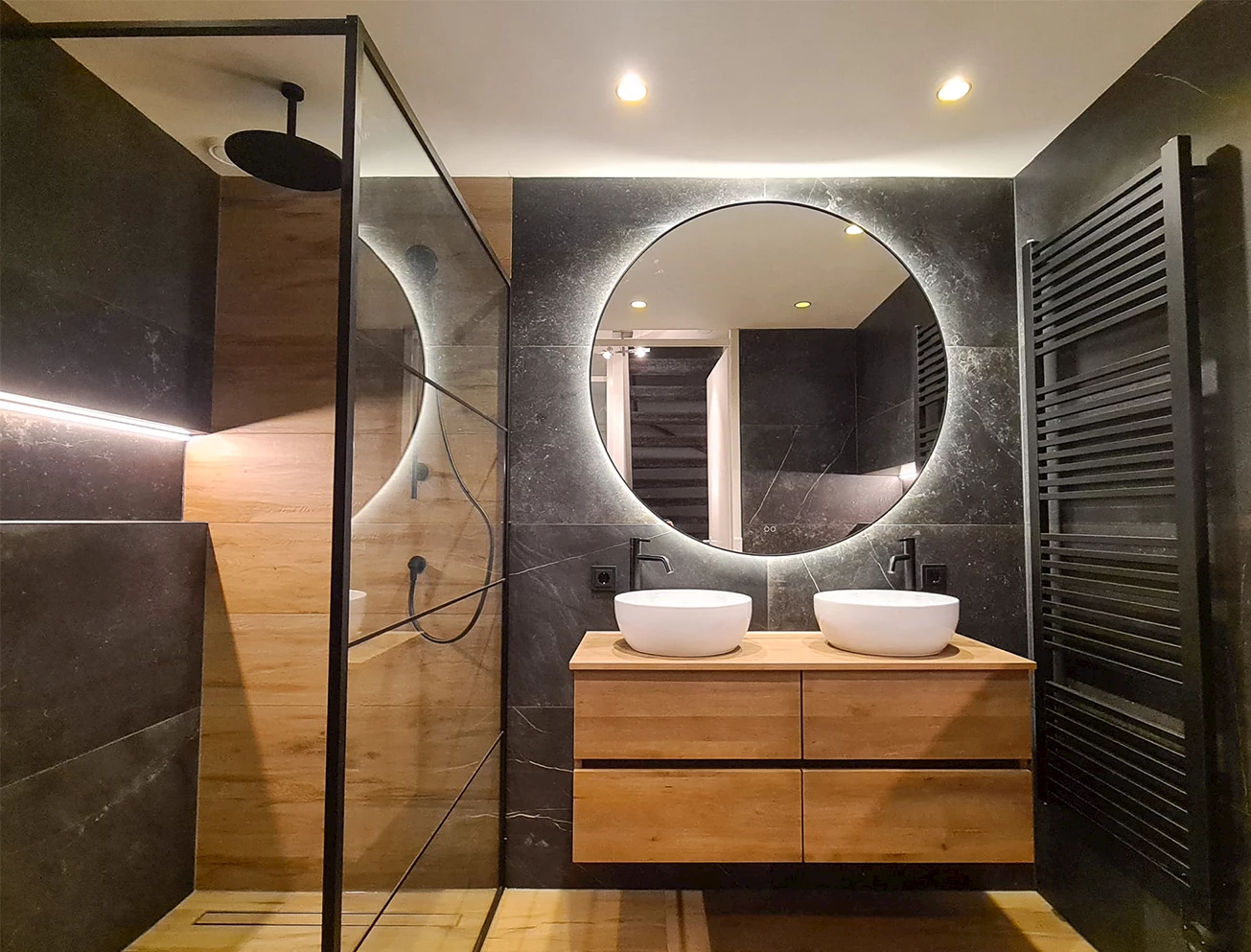 Industriële badkamers