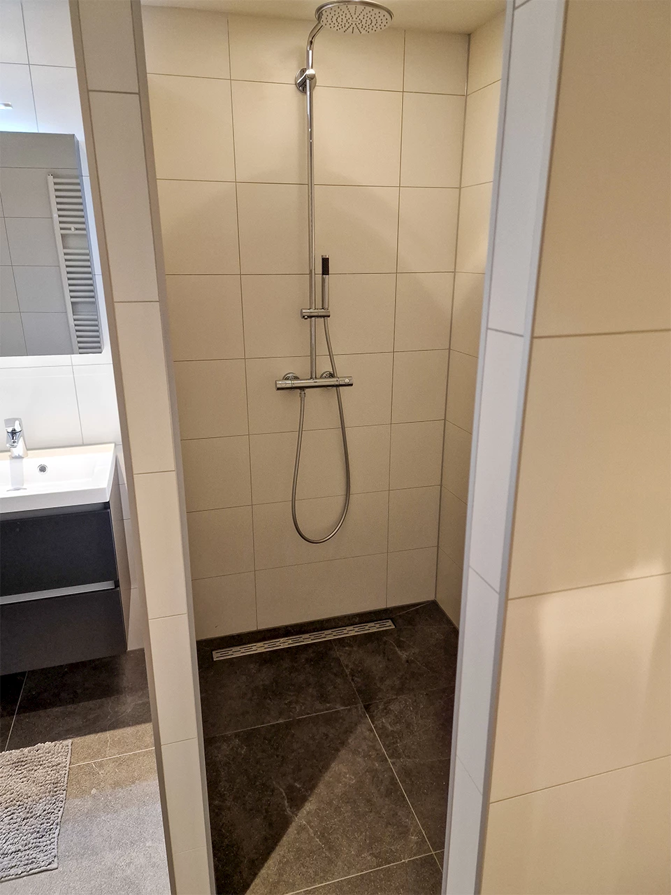 Chromen regendouche