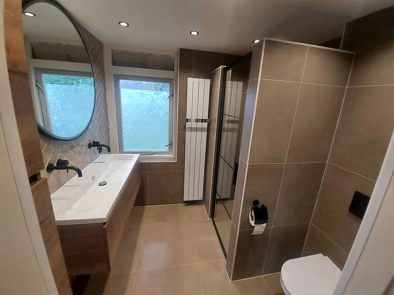 Moderne badkamer