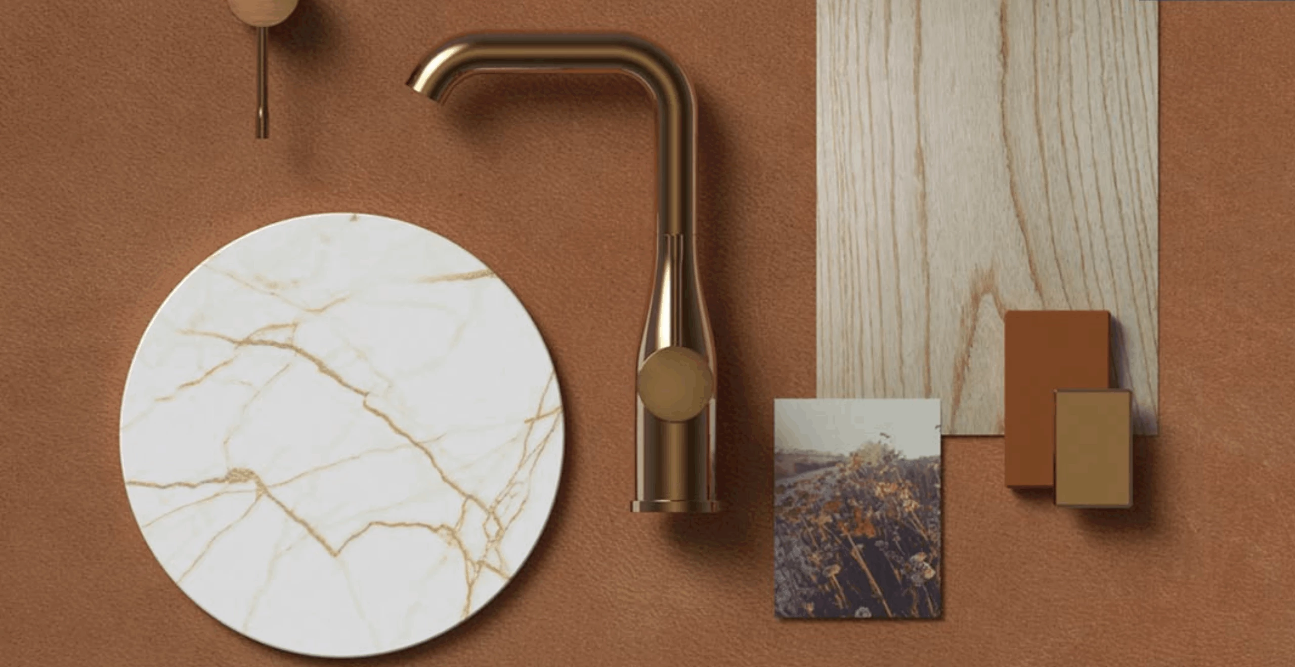 Badkamer moodboard