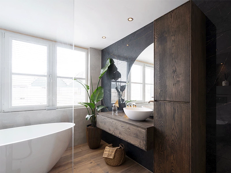 Design marmer badkamer