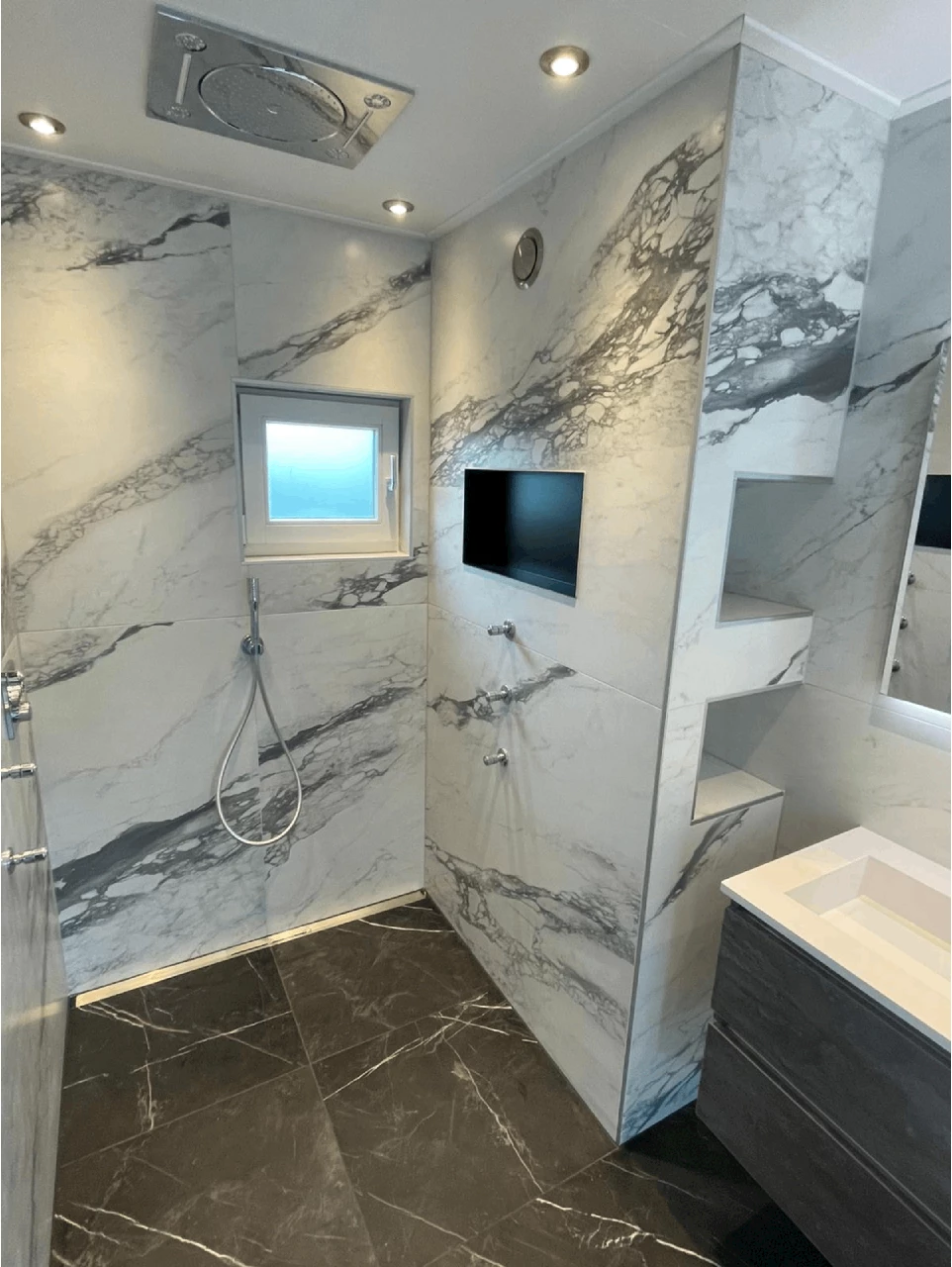 Luxe douche