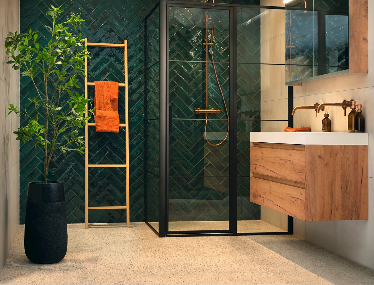 Terrazzo tegels