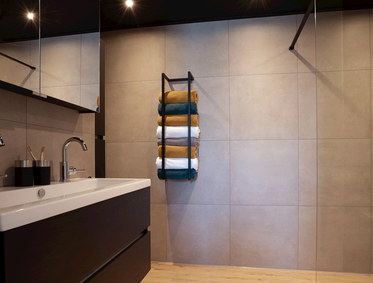 Douche accessoires zwart