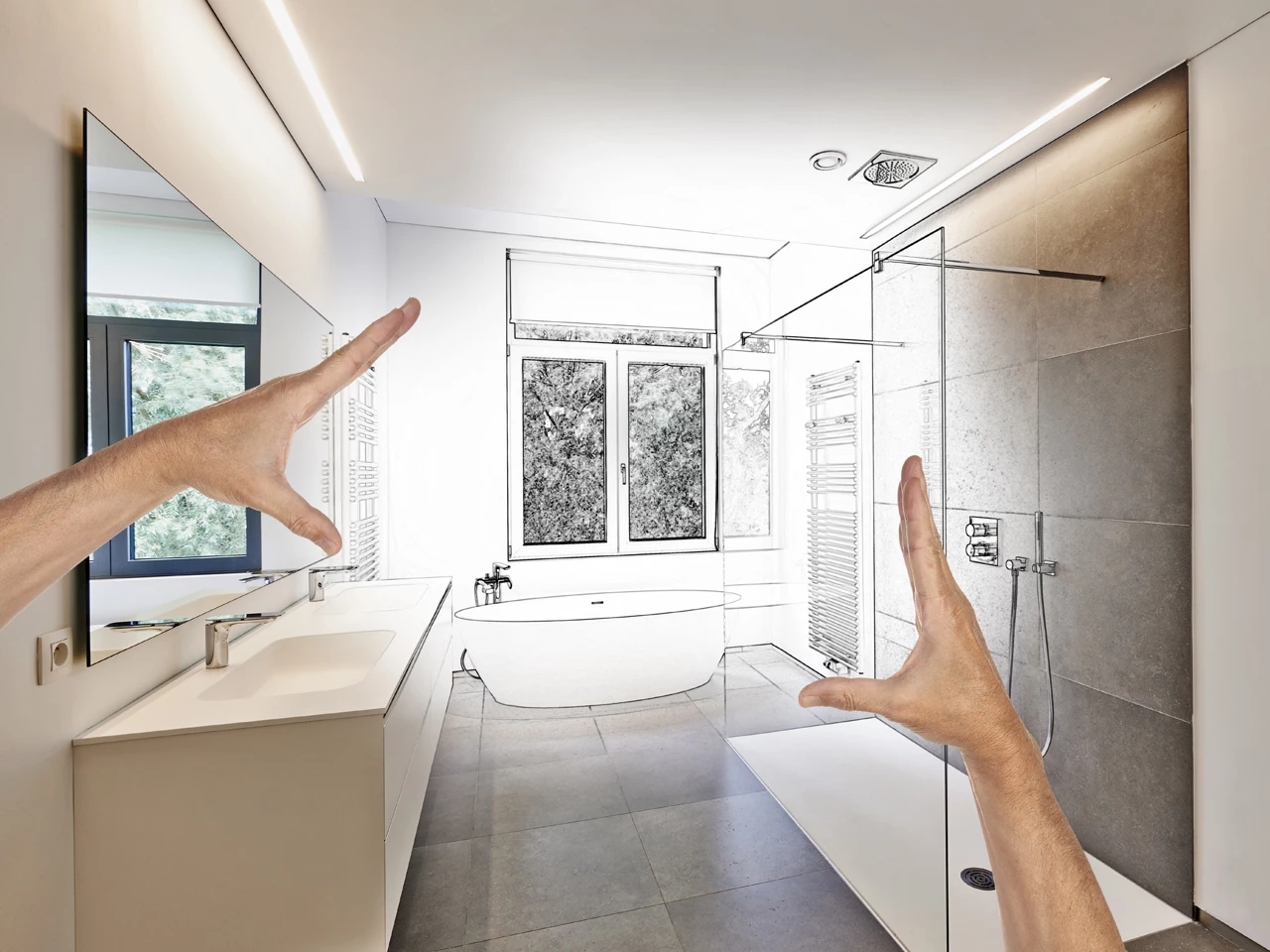 badkamer ontwerpen verbouwen