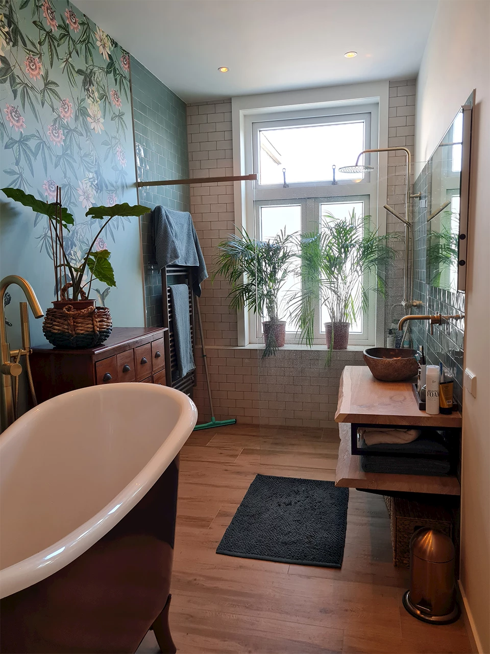 Badkamer nostalgische stijl