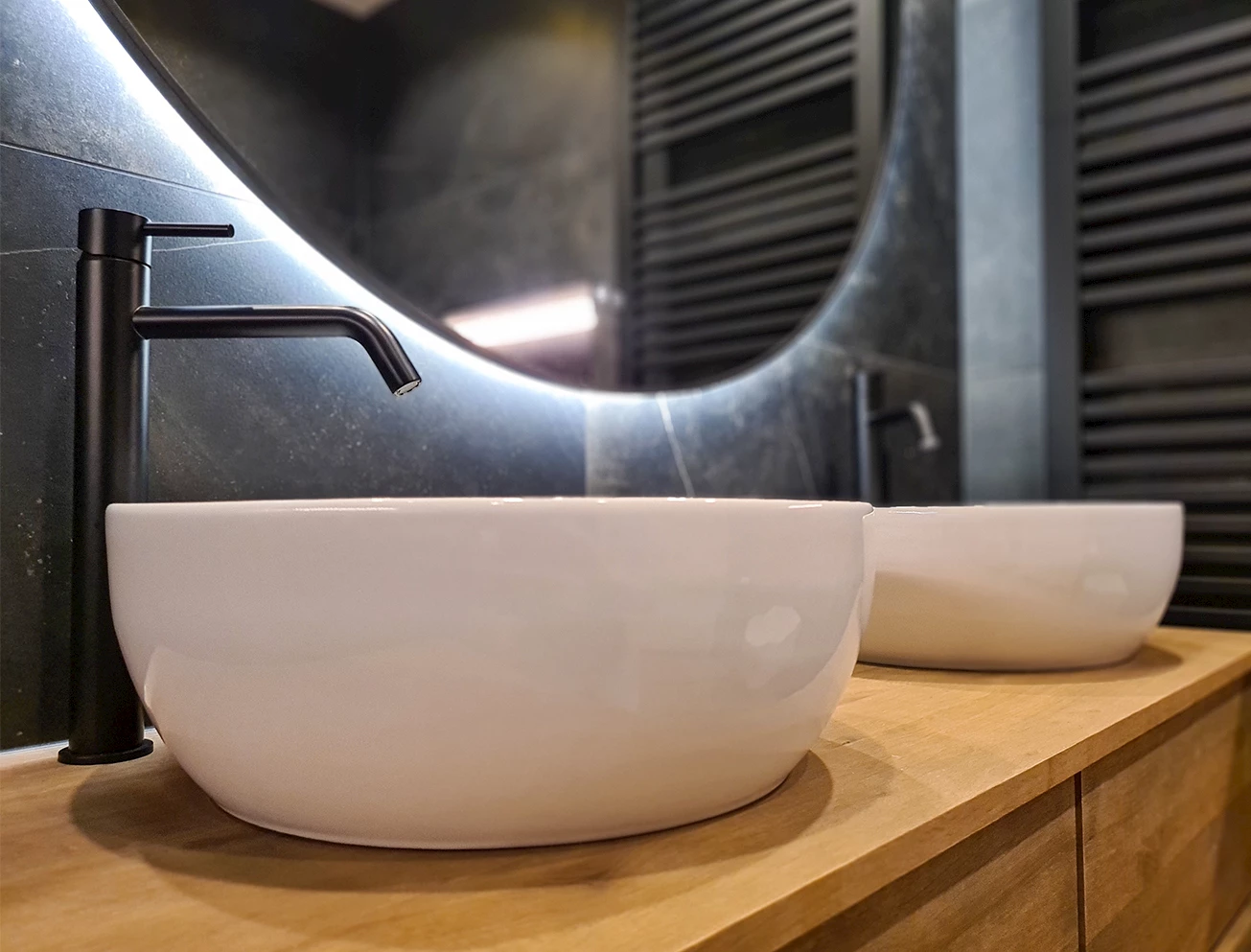 Opbouwwastafel kraan