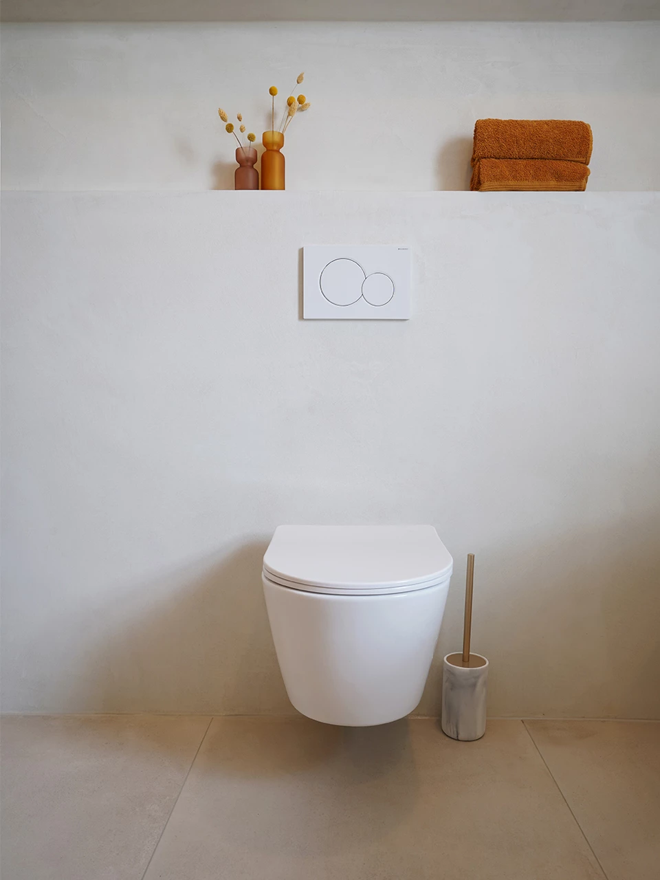 Accessoires in de badkamer