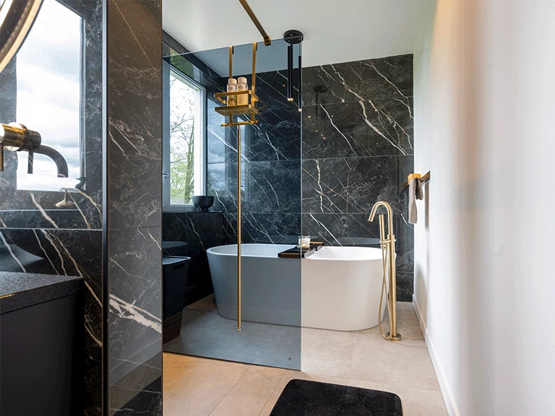 Keramische tegels marmerlook