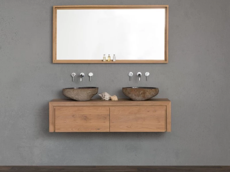 Geschikt hout badkamer
