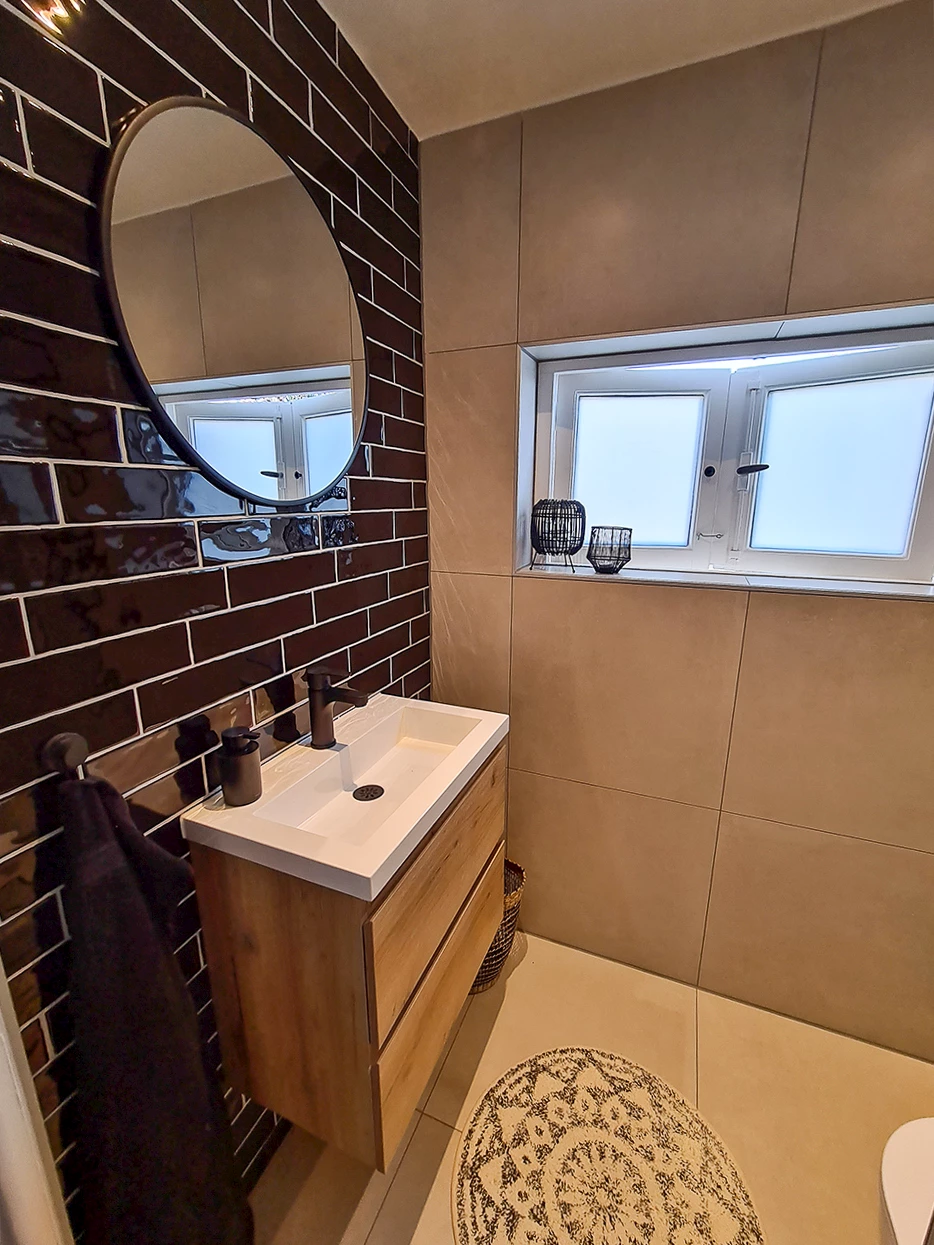 Stijlvolle moderne badkamer