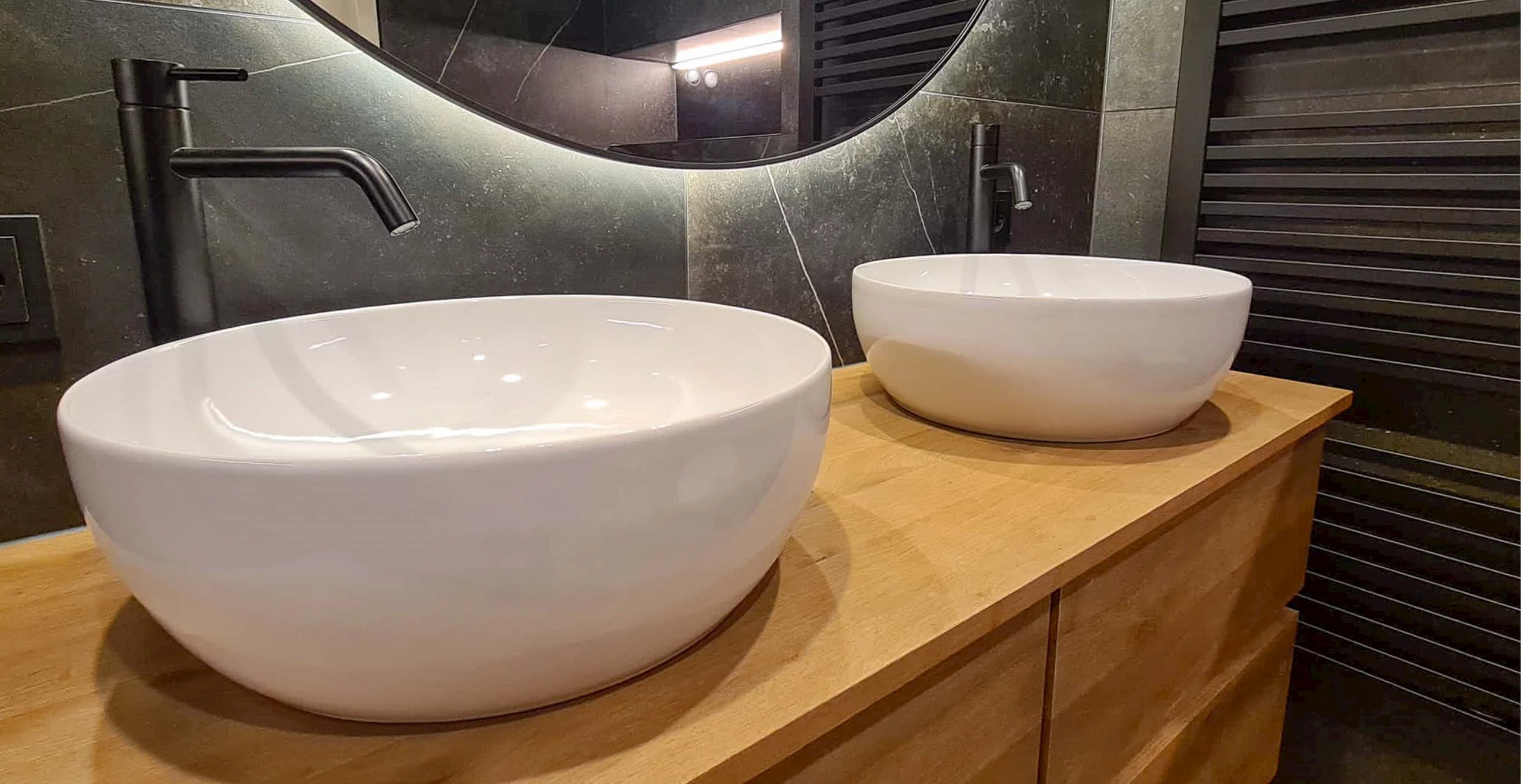 Verschillende soorten wastafels