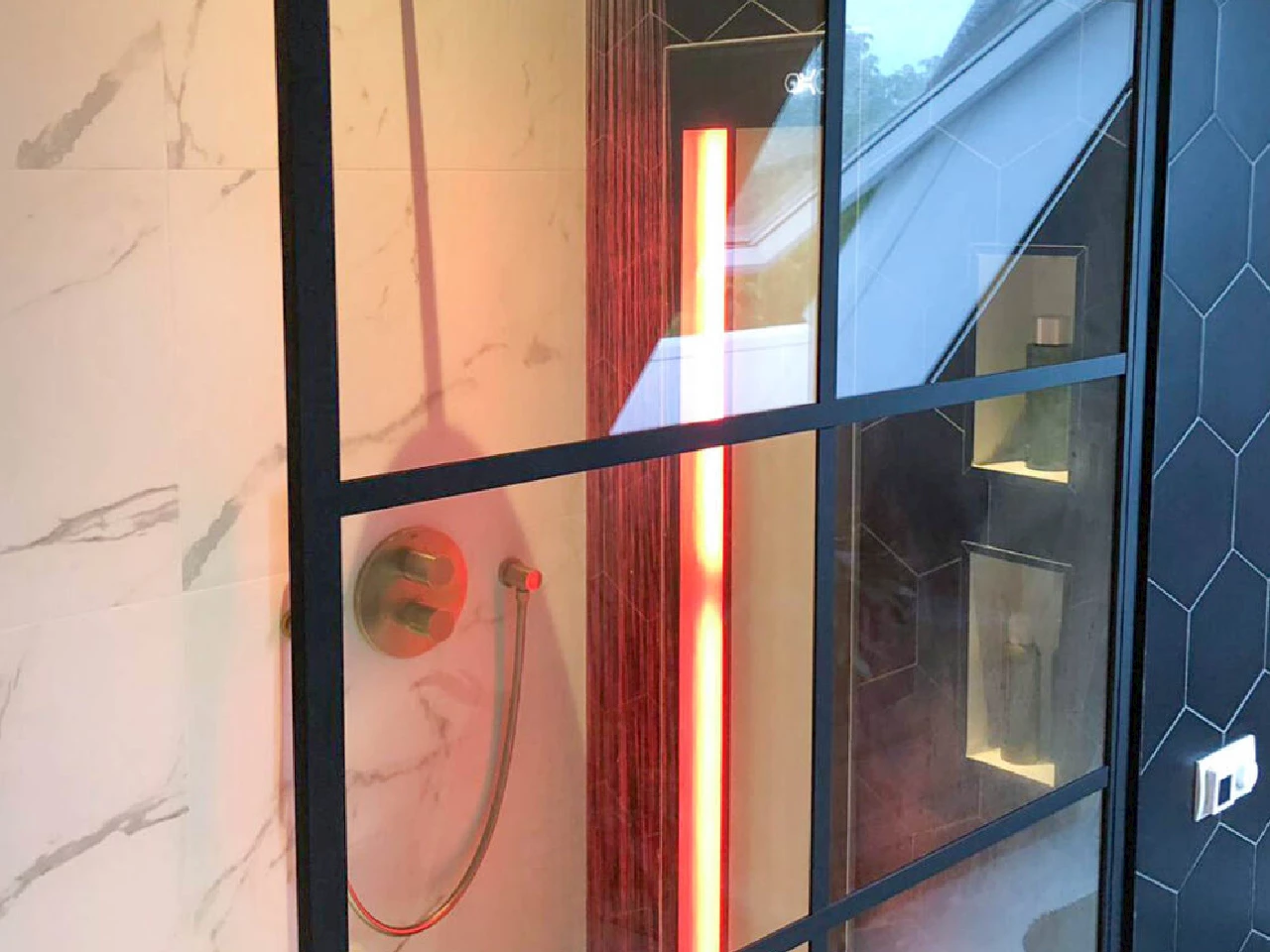 sunshower in je badkamer