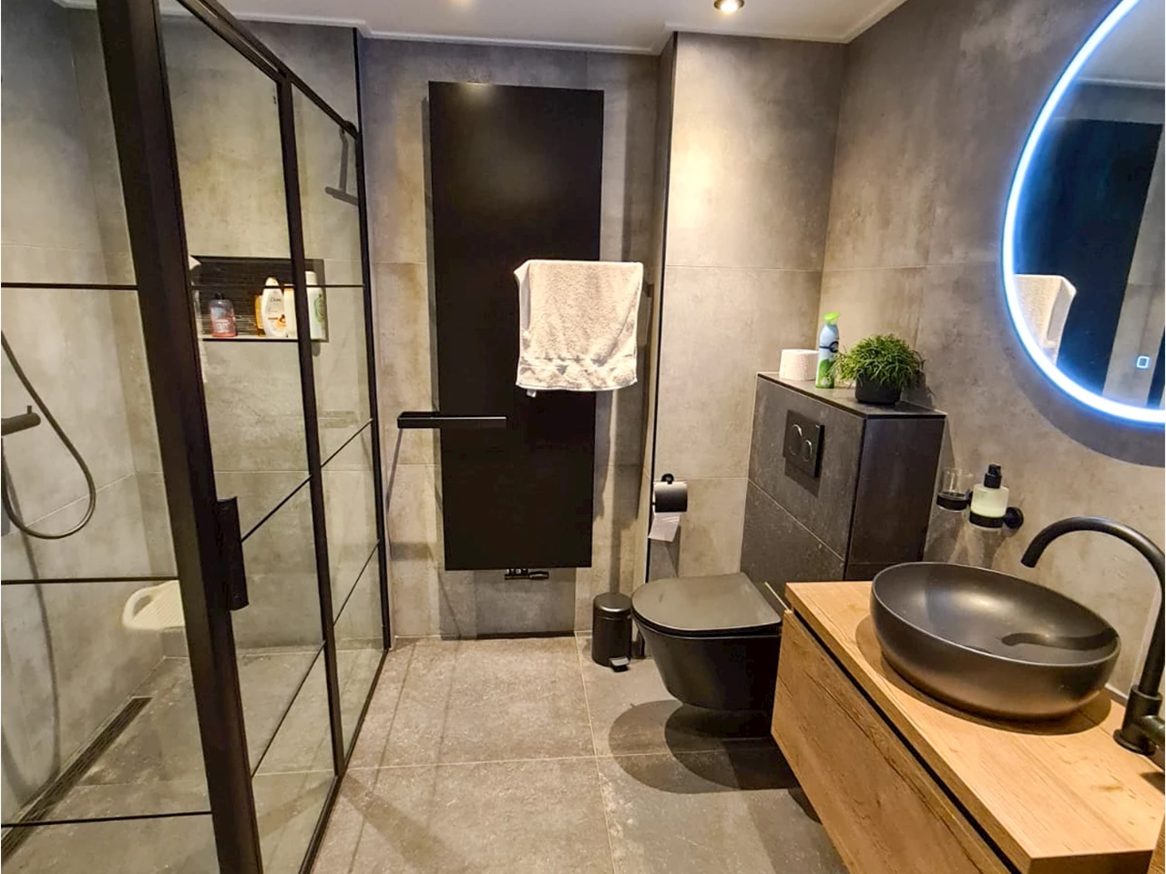 Betonlook badkamer