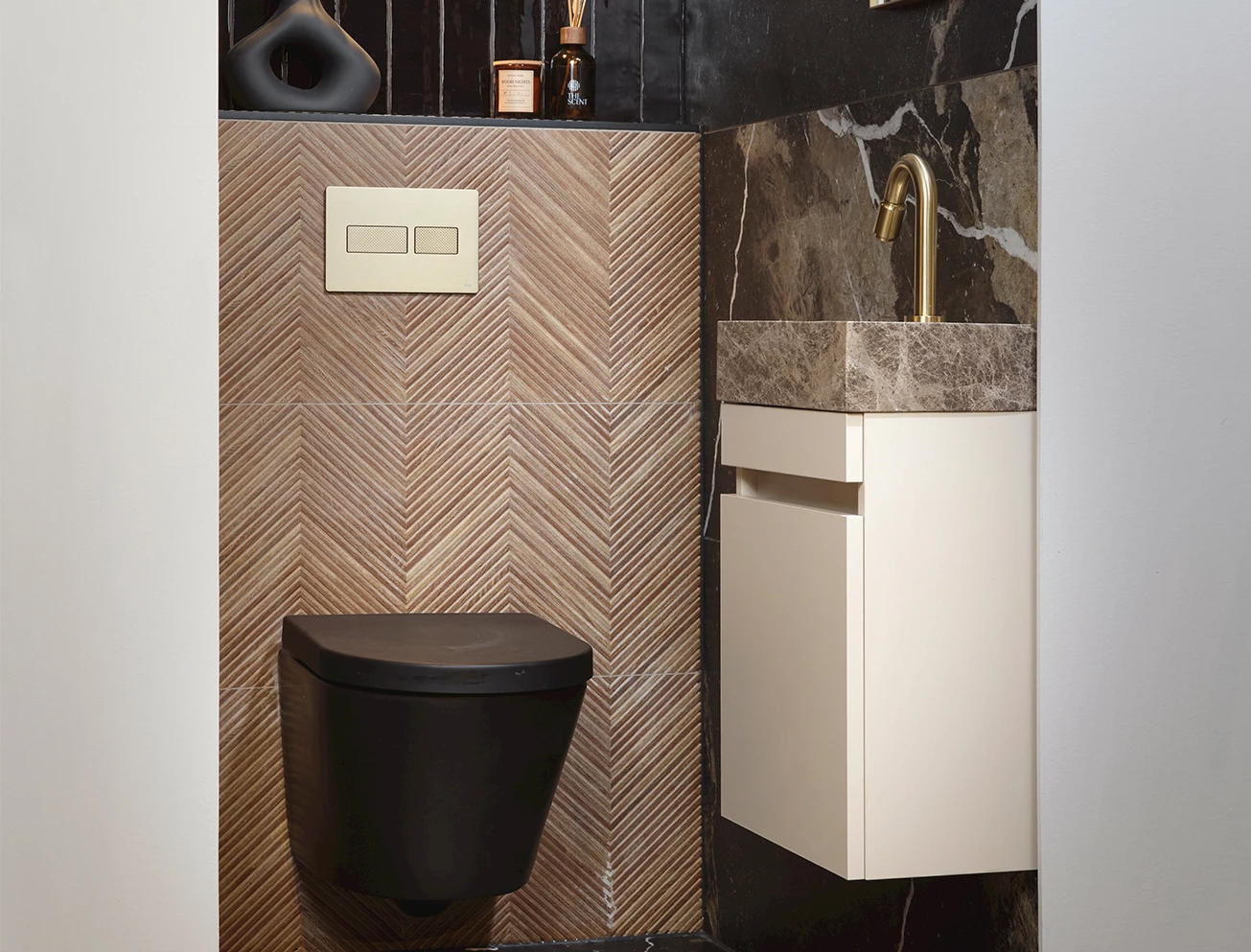 Fonteinset met kastje