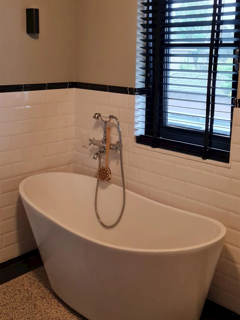 Nostalgisch bad badkamer