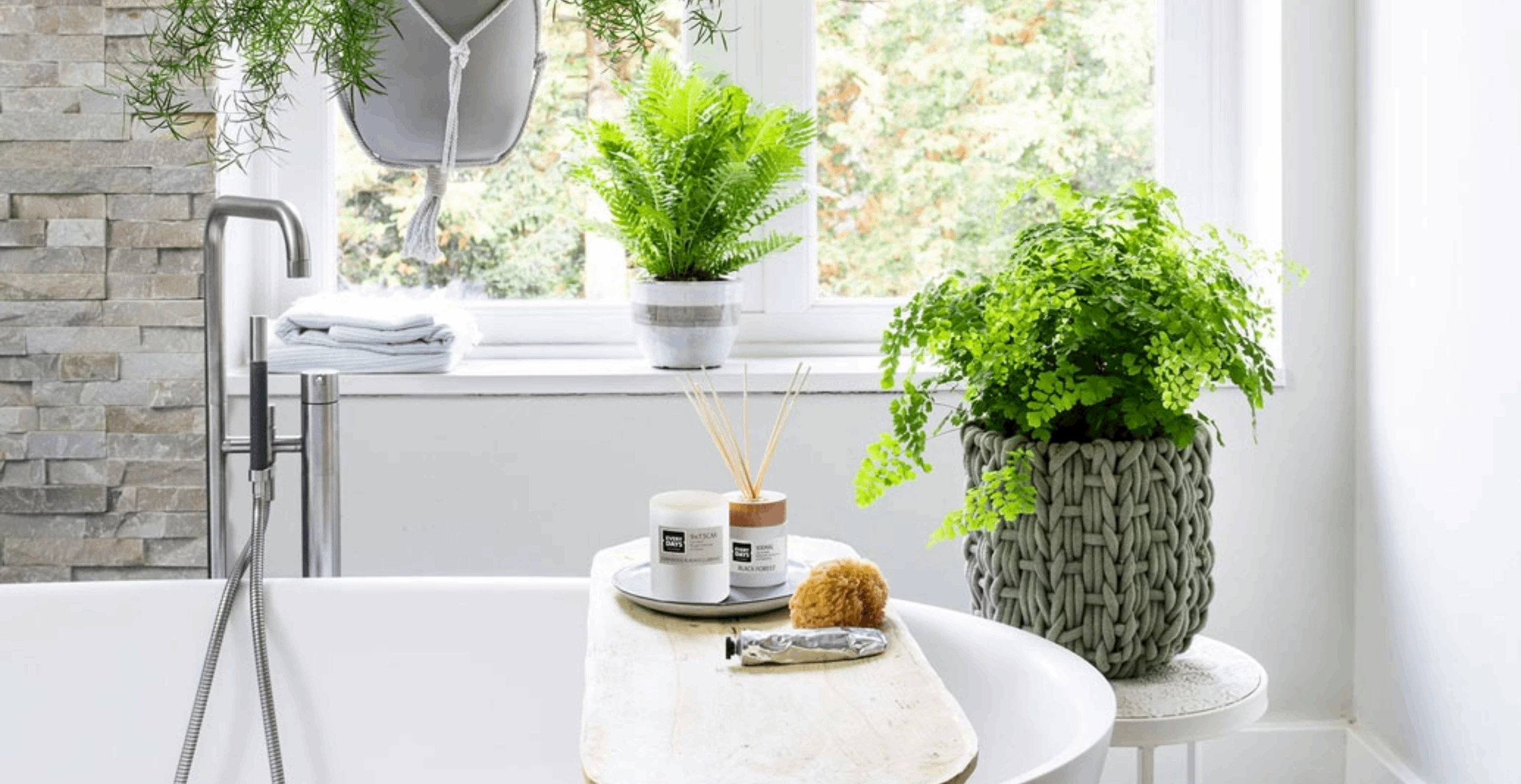 Bohemian badkamer
